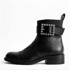 Zadig & Voltaire Empress Buckle Boots EU 39